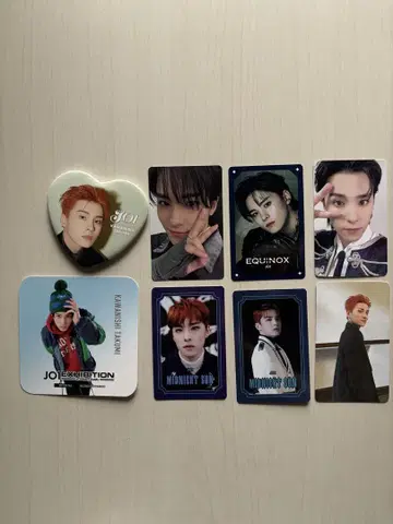 JO1 카와니시 타쿠미 굿즈 세트