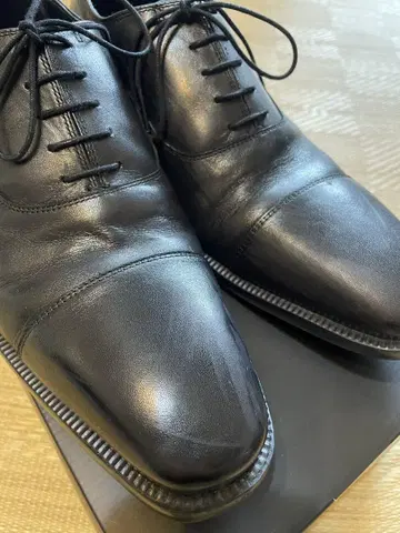 호킨스 프리미엄 블랙 비즈니스 슈즈 26.5cm 가죽