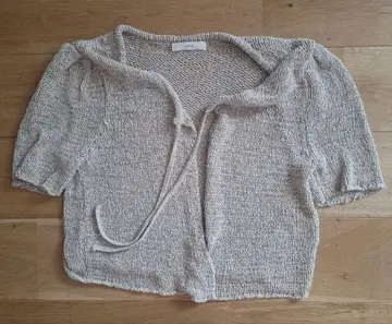 ounce 한국 puff ribbon cardigan leday fil.