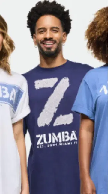 ZUMBA 신상 티셔츠 미사용 새상품
