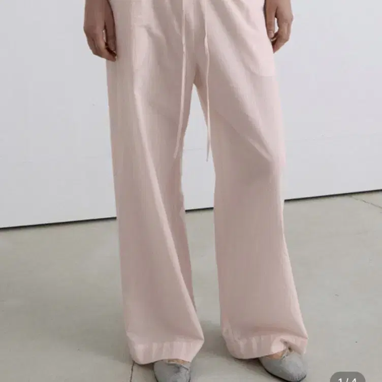 パンツ [overdueflair] COTTON SHEER PANTS COTTON SHEER PANTS_WHITE - overdueflair