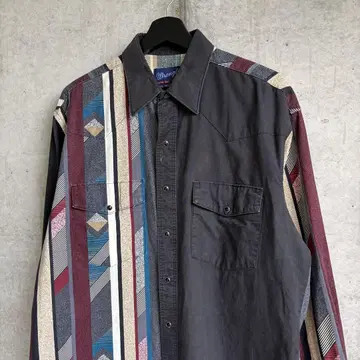 90s Wrangler 웨스턴 셔츠 랭글러 네이티브