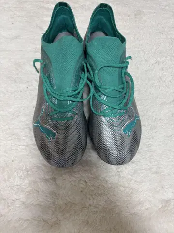 Puma Ultra 축구화 실버/그린