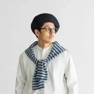 EDHAT 와시 서모 니트 빅 베레모