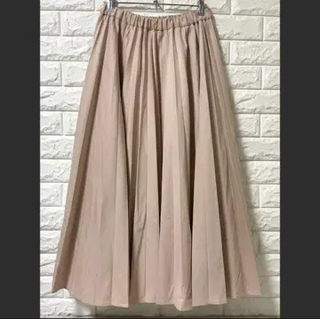 SLOBE IENA 슬로브 이에나 롱 스커트 플레어 플리츠 이지