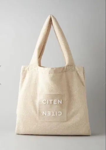 반짝반짝 클리어 로고 토트백