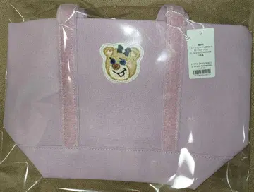 러브러리 바이 페이러 올드 테디 걸 와펜 토트백 소 퍼플