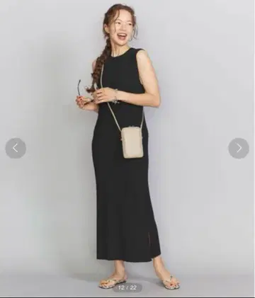 BEAUTY&YOUTH UNITED ARROWS 슬리브리스 원피스