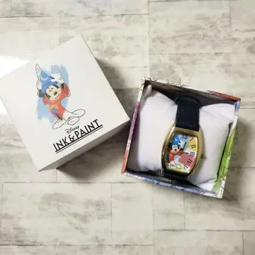 디즈니 판타지아 미키 손목시계 잉크 & 페인트 disney
