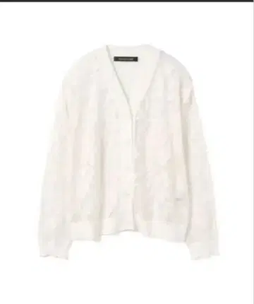 25SS mizuiro ind 크로셰 인터넷 자수 가디건