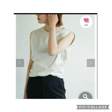 개럴개런트 슬리브 턱 티셔츠