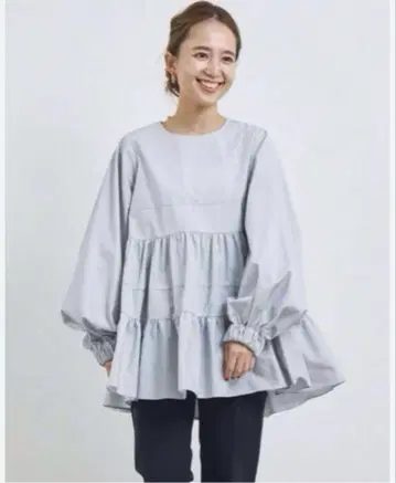 yori 티어드 블라우스