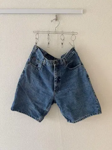 데님 하프 팬츠