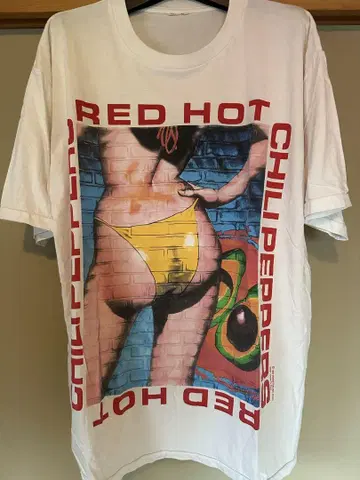 RED HOT CHILI PEPPERS 티셔츠 렛치리 밴딩