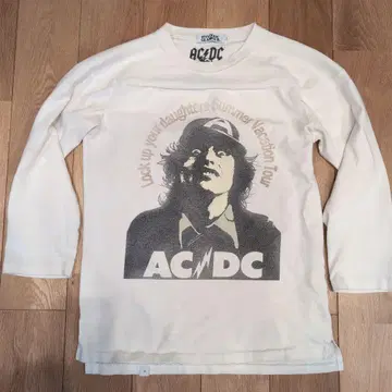 히스테릭 글래머 AC/DC 티셔츠 S 사이즈