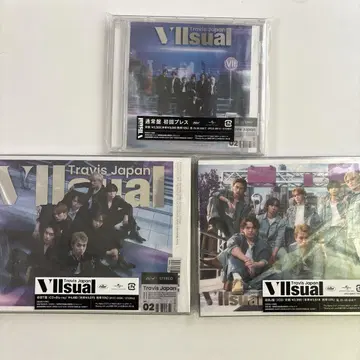 Travis Japan 2nd 앨범 VIIsual 3형태 세트