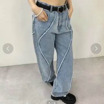 디자인 데님 블루
