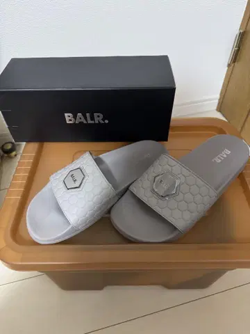BALR. BEACH SLIDE 샌들 그레이 43