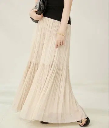 새상품! plage TIERED PLEATS 스커트