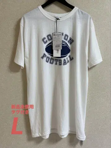 챔피언 숏 슬리브 티셔츠 TRUE TO ARCHIVES L 화이트
