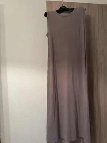 론 헤르만 맥시 슬리브리스 원피스 XS 그레이지