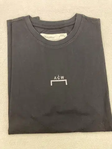 ACW 블랙 티셔츠