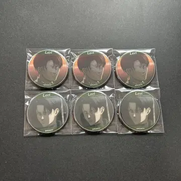 진격의 거인 장면 캔뱃지 리바이 6개