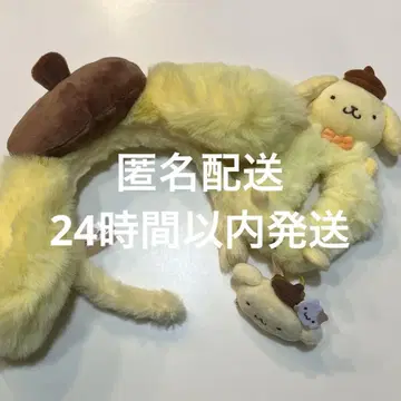 폼폼푸딩 퓨로랜드 머리띠 마스코트 반지 스크런치