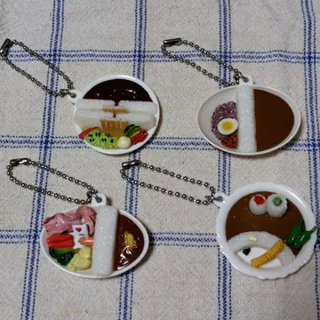 담 카레 가챠 컬렉션 4종 타카라토미아츠
