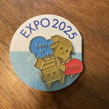 EXPO2025 핀 배지 렌고
