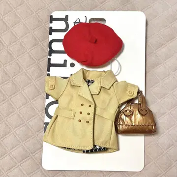 누이모즈 코스튬 베레모 트렌치코트 nuimos