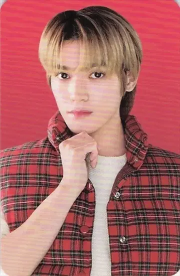 NCT 크리스마스 버전 태용 NCT ZONE 쿠폰 카드