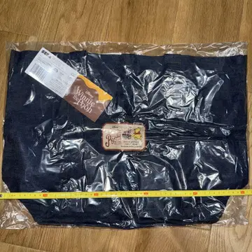 곰돌이 푸 플래티넘 자카 데님풍 토트백