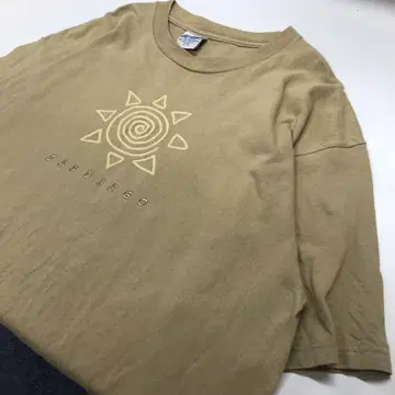 초기 택 GILDAN 90's 티셔츠 샌디에고 태양 캐나다제 XL