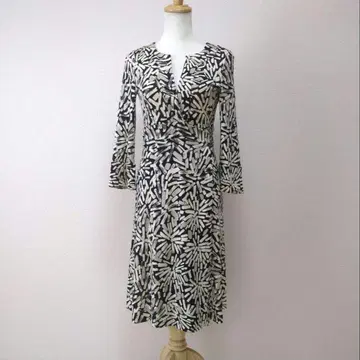 다이앤 폰 파스텐버그 랩 원피스 기하학 패턴 6
