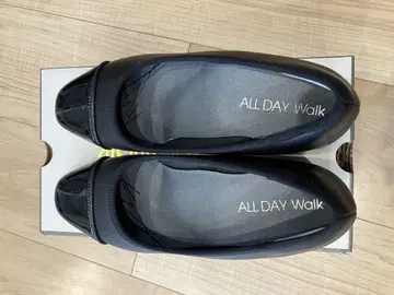 새상품급 alldaywalk 아킬레스 올데이 워크 펌프스 블랙 23.5