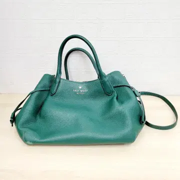 kate spade 그린 가죽 백