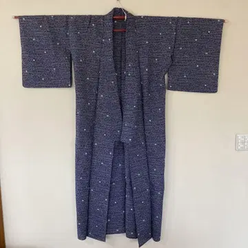 유카타 면 남색
