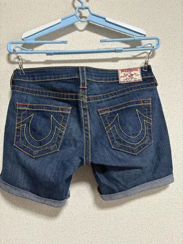 TRUE RELIGION 트루 릴리전 데님 숏 팬츠 28인치