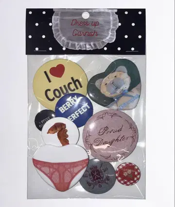 스컬프터 Tin Brooch Set Multi 캔뱃지 y2k