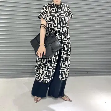 아가 Aga 야마다야 올 패턴 원피스 튜닉 스콧 클럽 계열