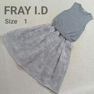 FRAY I.D 플라이 아이디 오팔 콤비 원피스 도킹 원피스