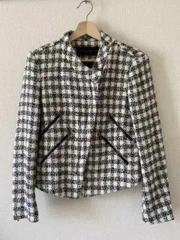 ZARA 자라 트위드 자켓 아우터