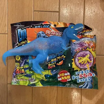 파란색 티라노사우루스 피규어 DINO ATTACK 안드코