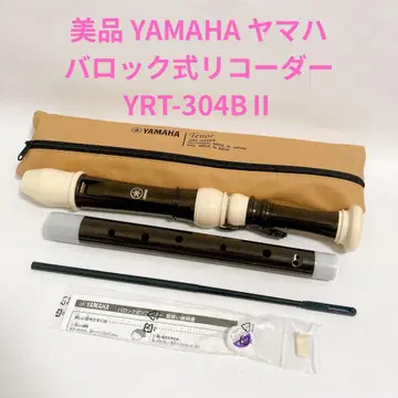 새상품급 YAMAHA 야마하 바로크식 리코더 테너 YRT-304BII