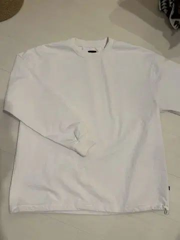 다이와 PIER39 TECH CREW NECK TEE L/S 화이트