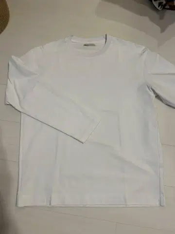 UNITED ARROWS 분또 롱 T 데오도란트 항균 방취 화이트 M