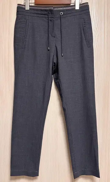 BRUNELLO CUCINELLI 그레이 캐주얼 팬츠 사이즈 38