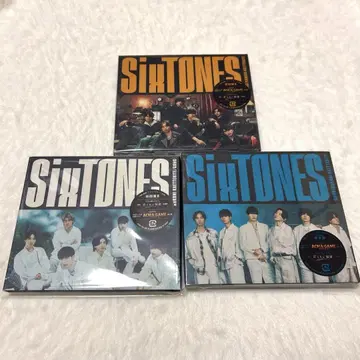 SixTONES GONG 여기 돌아왔어 첫 번째 앨범 A B 일반ver