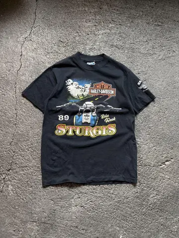 80년대 할리데이비슨 S/S 티셔츠